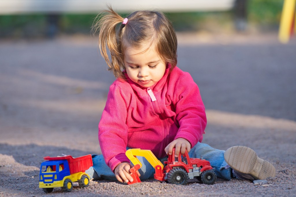 child playing