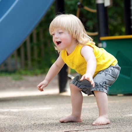 Child laughing